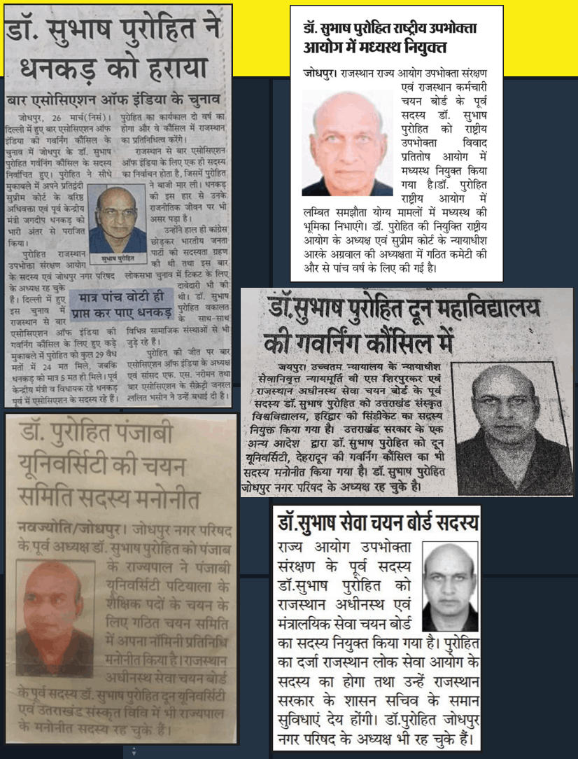 Dr. Subhash Purohit